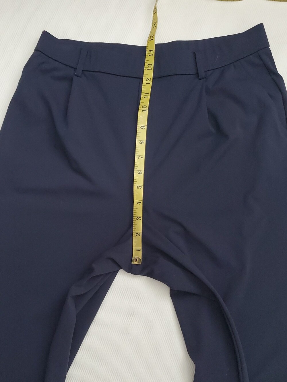 Halara Flex Day Stretch High Waist Pocket Work Pants Midnight Blue Large - Picture 10 of 12